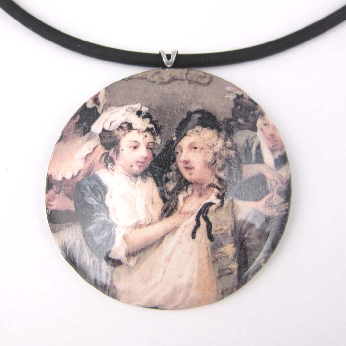Sir John Soane Museum Hogarth Rake's progress pendant